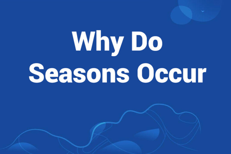 why do seasons occur