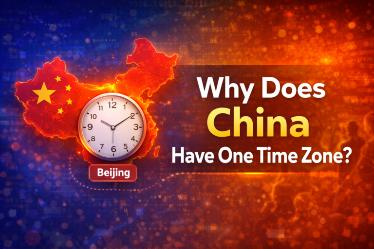 why does china have one time zone