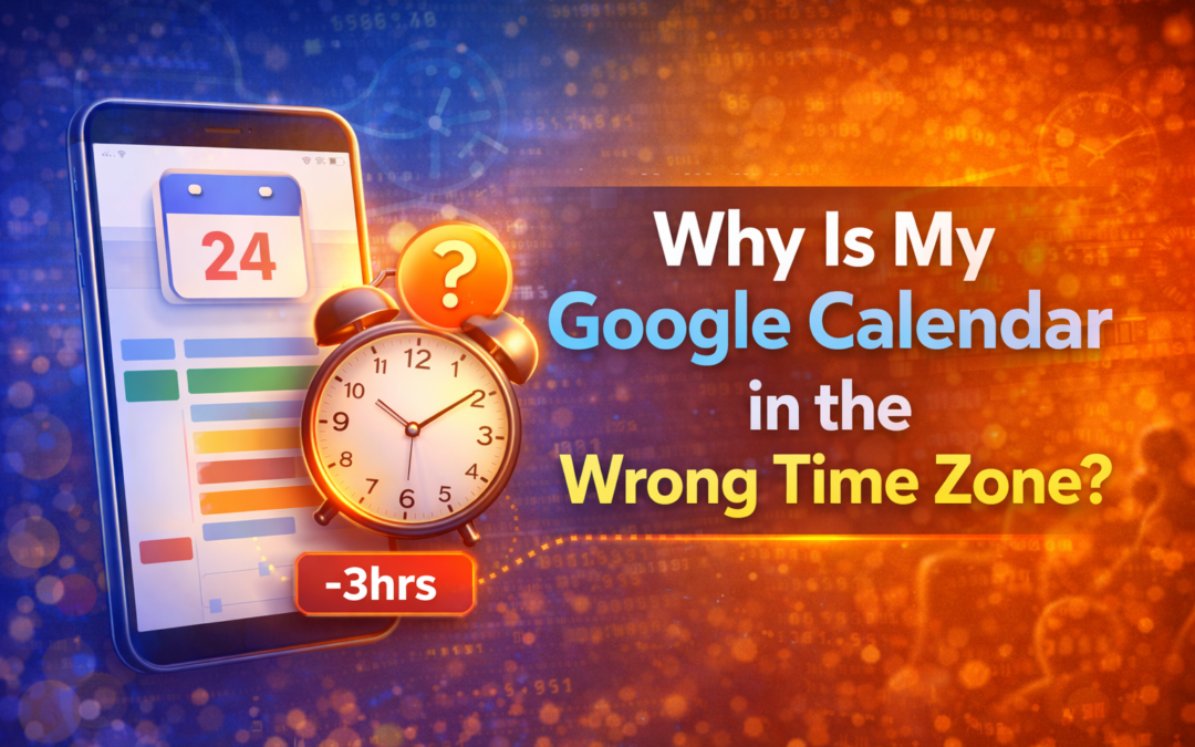 why is my google calendar in the wrong time zone